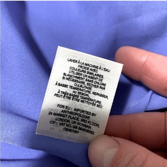 Anthropologie HD in Paris Lavana Blue, size 0 - Picture 11 of 13